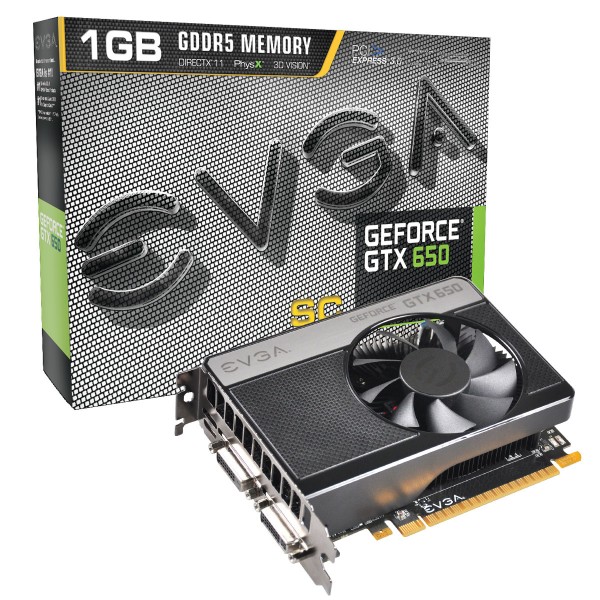 EVGA GeForce GTX650 SC 1GB